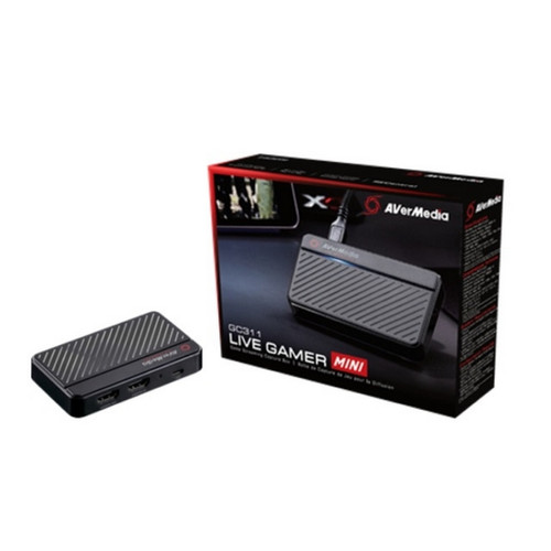 AVERMEDIA Live Gamer MINI - GC311 USB 2.0 (Micro USB) Plug & Play en 1080p - 30fps), HDMI in-HDMI Avermedia