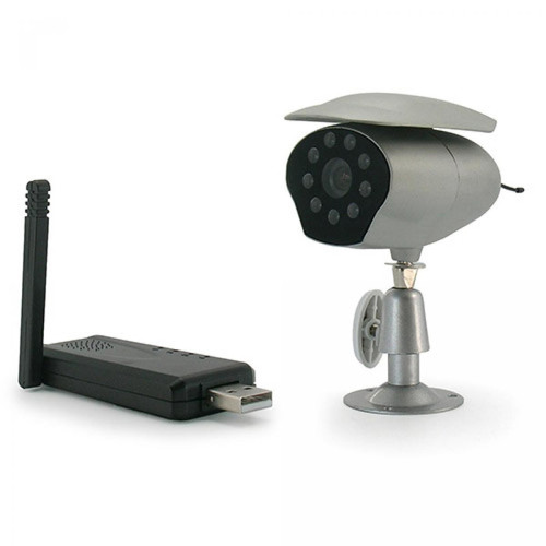 Caméra de surveillance connectée Avidsen Camera de Surveillance Numérique Kit Sans Fil Vakt Portée 100 m Avidsen 123350