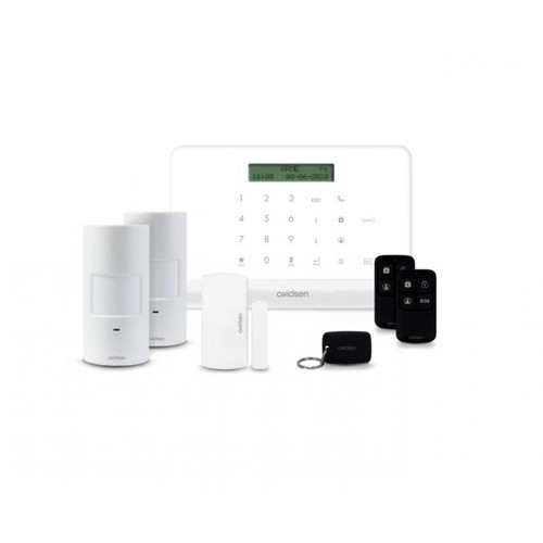 Avidsen - Promotion - Avidsen - Kit alarme connectée HomeSecure sans fil alimentation secteur - Alarme connectée