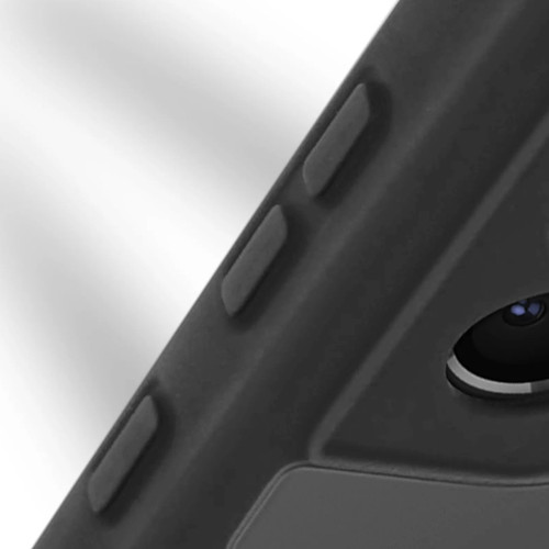 Avizar - Coque Samsung Galaxy A21S Dos Plexiglas Avant Polymère Contour noir Avizar - Accessoire Smartphone