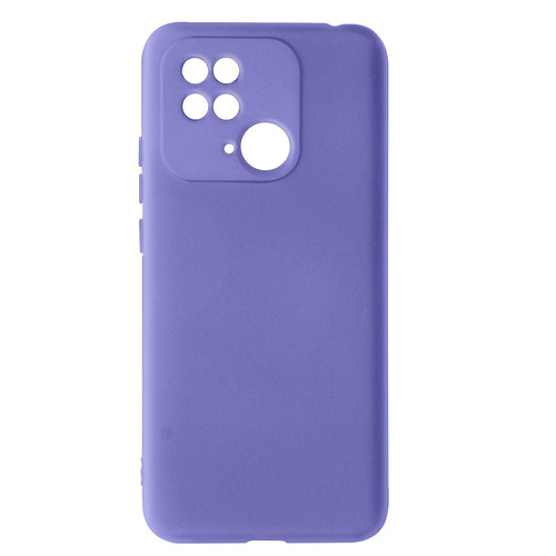 Avizar - Coque Xiaomi Redmi 10C Semi-rigide Soft-touch Fine violet Avizar  - Accessoire Smartphone