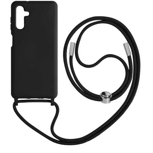 Avizar - Coque Cordon pour Galaxy 04s et A13 5G Semi-rigide Lanière Tour du Cou 80cm noir Avizar  - Accessoires et consommables