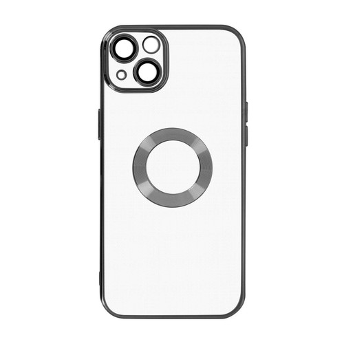 Avizar - Coque iPhone 13 Souple Bloc Caméra Couvert Transparent Contour Noir Chromé Avizar  - Avizar