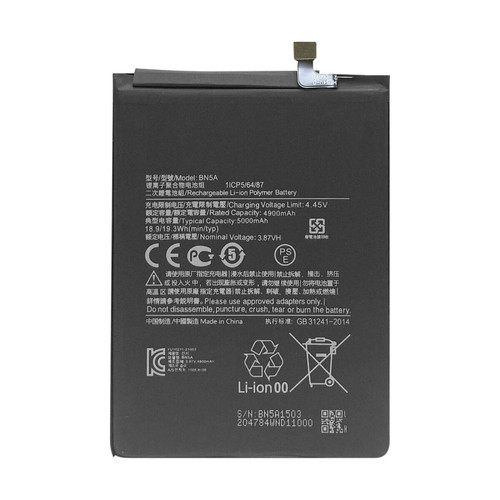 Batterie téléphone Avizar Batterie pour Redmi 10, Note 10 5G et Poco M3 Pro 5G 5000mAh Remplace BN5A