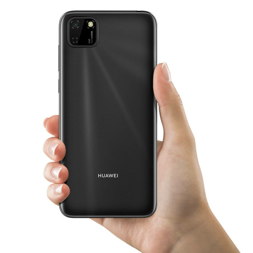 Autres accessoires smartphone Cache Batterie Huawei Y5p Façade Arrière de Remplacement noir