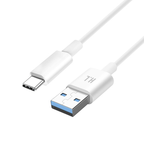 Avizar - Cable USB-C Charge et Transfert De Données Intensité 1A Longueur 1.5m Blanc Avizar - Câble et Connectique Avizar