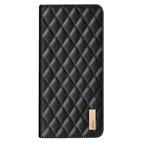 Avizar - Avizar Étui pour Xiaomi Poco F6 Style Matelassé Clapet Porte carte Support Noir Avizar  - Coque, étui smartphone
