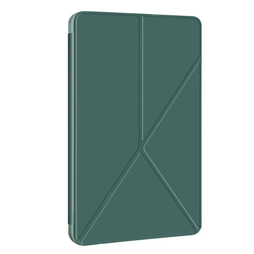 Avizar - Étui pour Samsung Tab S9 Clapet Origami Support Différents Angles Vert Foncé Avizar  - Housse, étui tablette