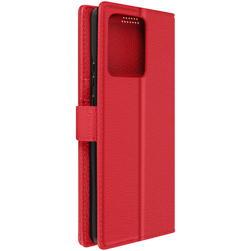 Coque, étui smartphone Avizar Avizar Étui pour Motorola Edge 40 Neo Clapet Portefeuille Support Vidéo Rouge