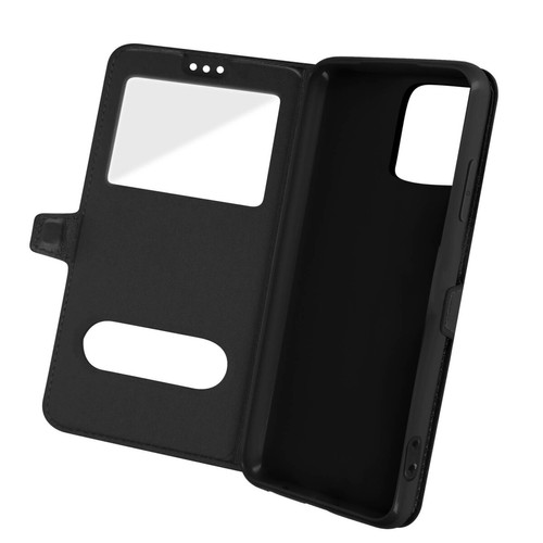 Avizar - Housse iPhone 13 Mini avec Double Fenêtre Support Vidéo noir Avizar  - Coque, étui smartphone
