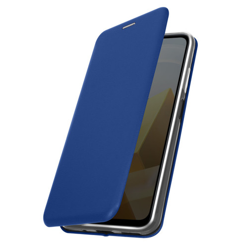 Avizar - Housse pour Xiaomi Poco M5 Porte-carte Support Vidéo Découpe caméra Bleu Avizar  - Coque, étui smartphone