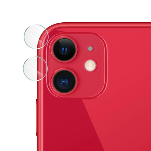 Avizar - 2x Films Protection Caméra Apple iPhone 11 Verre Trempé Anti-trace Transparent Avizar  - Protection écran smartphone Avizar