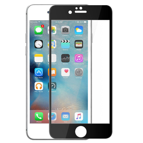 Avizar - Film iPhone 6 / 6S Protection Ecran verre trempé contour Blanc Avizar  - Protection écran smartphone