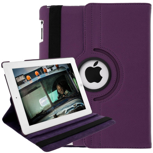 Avizar - Housse Violet pour Apple iPad 1, 2, 3 et 4 - Fonction support video Avizar  - Housse, étui tablette Avizar