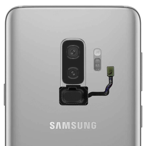Avizar - Bouton Home + Nappe de connexion pour Samsung Galaxy S9 / S9 Plus - Noir Avizar  - Accessoires Samsung Galaxy S Accessoires et consommables