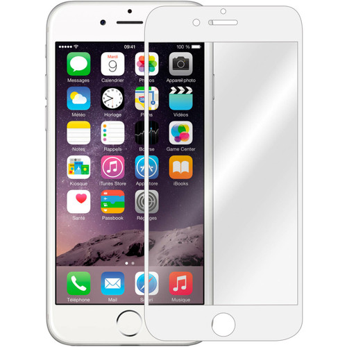 Avizar - Film Verre Trempé Protection Ecran Apple iPhone 6 - Contour Blanc Avizar - Marchand Destock access