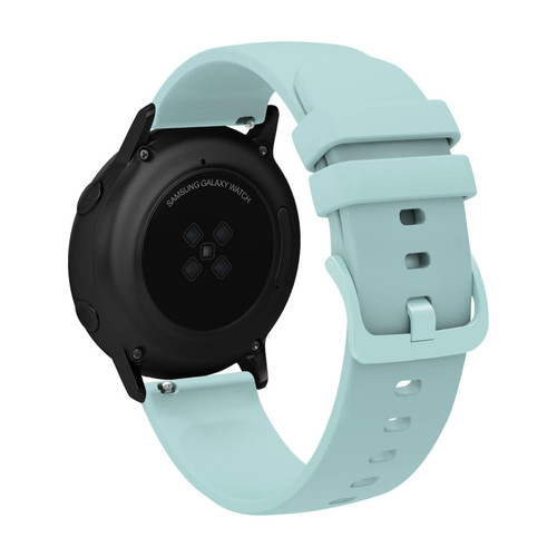 Avizar - Bracelet pour Samsung Galaxy Watch Active 40mm Silicone Souple Vert Avizar  - Montre et bracelet connectés