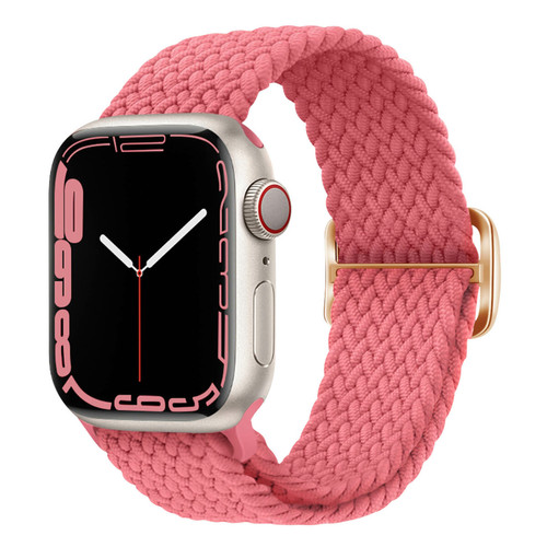 Avizar - Bracelet pour Apple Watch 41mm / 40mm / 38 mm Nylon Tressé Respirant rose Avizar  - Montre et bracelet connectés Avizar