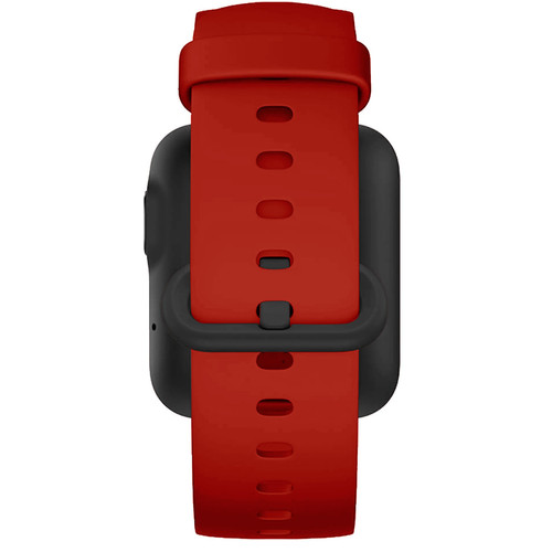 Avizar - Bracelet pour Xiaomi Mi Watch Lite / Redmi Watch Silicone Doux Ardillon Rouge Avizar - Montre et bracelet connectés Avizar
