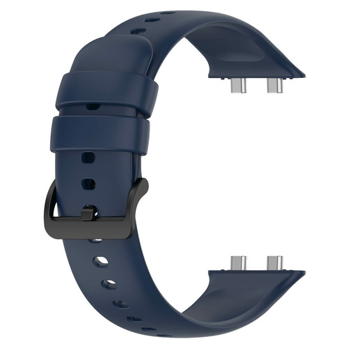 Avizar - Bracelet pour Oppo Watch 3 Silicone Soft-Touch Sange à Trous bleu nuit Avizar - Idées cadeaux anniversaire