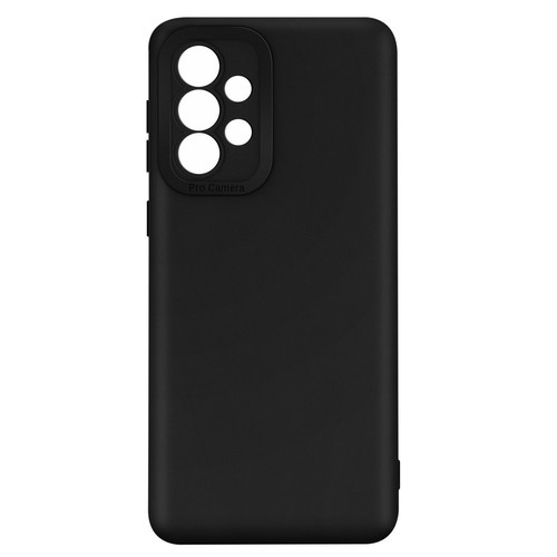 Avizar - Coque Samsung Galaxy A33 5G Résistante Silicone Gel Souple Flexible Noir Avizar  - Accessoire Smartphone