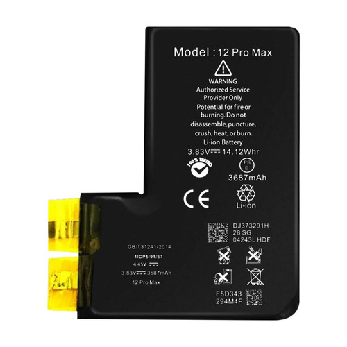 Avizar - Batterie Sans BMS iPhone 12 Pro Max - Batterie téléphone Avizar
