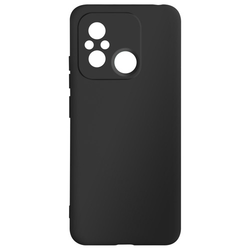 Avizar - Coque pour Xiaomi Redmi 12C Semi-rigide Soft-touch Fast Cover Noir Avizar  - Accessoire Smartphone