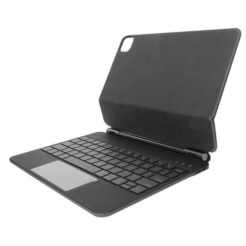Housse, étui tablette Avizar Coque Clavier Bluetooth QWERTY Noir pour iPad Pro 12.9, Support Magnétique