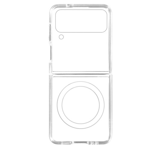 Avizar - Coque MagSafe pour Samsung Galaxy Z Flip 4 Rigide série Crystal Mag Transparent Avizar  - Accessoire Smartphone
