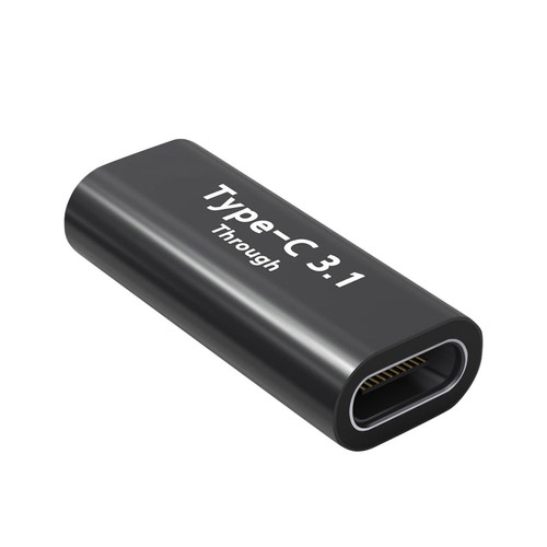 Avizar - Adaptateur Rallonge USB-C Femelle vers USB-C Femelle Design Compact Noir Avizar  - Câble et Connectique