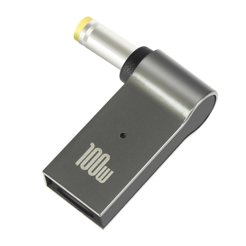 Câble antenne Avizar Adaptateur de Charge USB-C 100W vers DC 5.5 x 1.7mm pour Ordinateur Acer