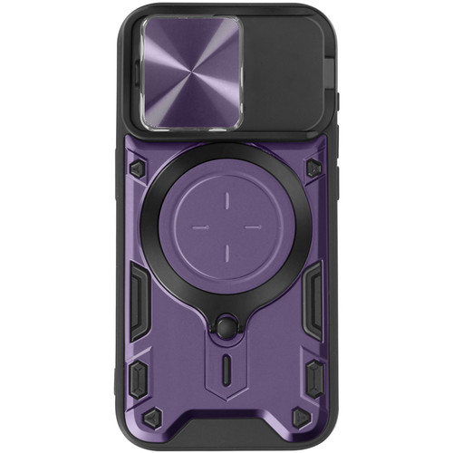 Avizar - Coque MagSafe pour iPhone 15 Pro Protection Caméra intégrée Violet Avizar  - Coque, étui smartphone