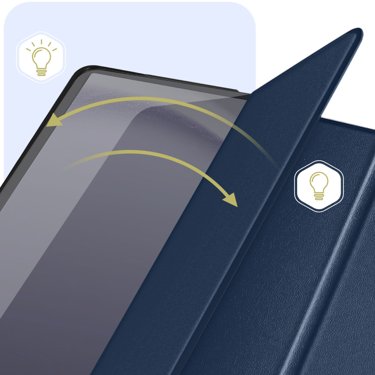 Avizar - Étui Bleu Nuit Galaxy Tab A9 Plus, Stand - Housse, étui tablette -  Rue du Commerce