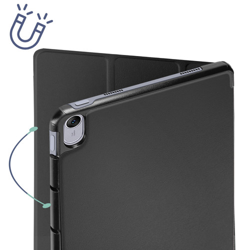 Housse, étui tablette Étui pour Huawei MatePad 11.5 Clapet Trifold Support Video et Clavier Noir