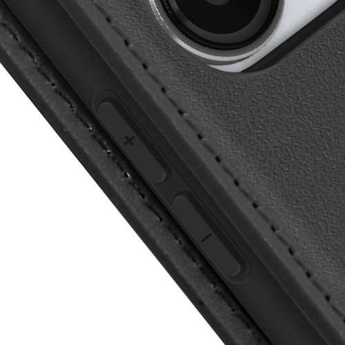 Coque, étui smartphone Étui pour Samsung Galaxy S7 Porte-carte Support Vidéo Clapet Magnétique Noir