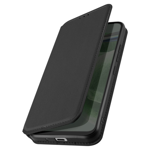 Avizar - Étui pour Xiaomi Redmi 6A Porte-carte Support Vidéo Clapet Magnétique Noir Avizar  - Accessoire Smartphone