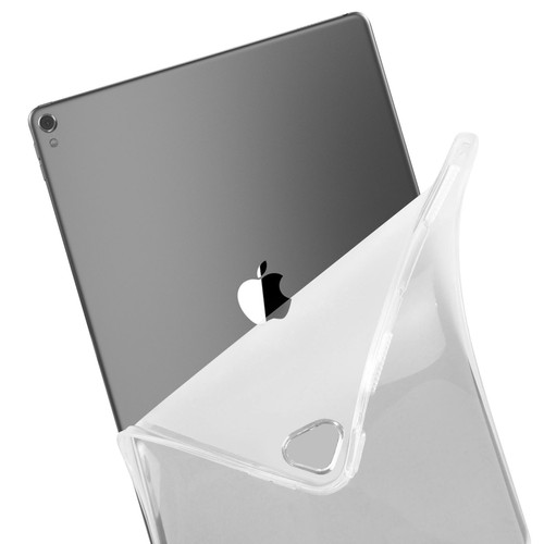 Avizar Coque pour iPad Pro 12.9 et 12.9 2017 Silicone Souple Classic Case Transparent