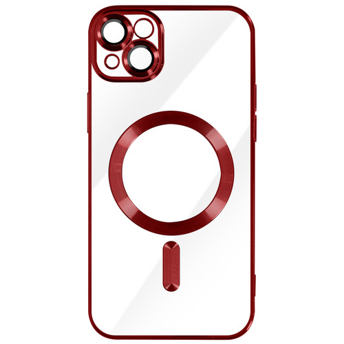 Avizar - Coque MagSafe iPhone 13 Silicone Rouge Avizar  - Avizar