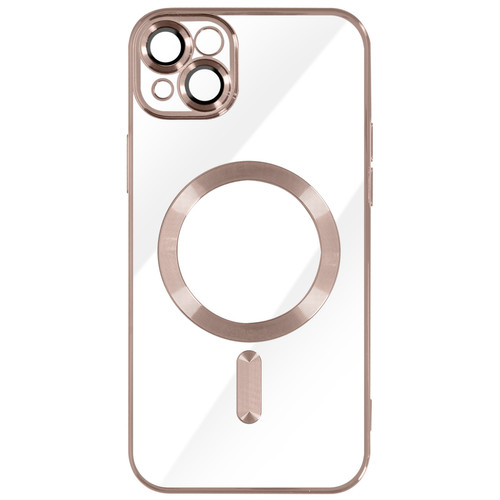 Avizar - Coque MagSafe iPhone 14 Plus Rose Gold Avizar - Marchand Destock access