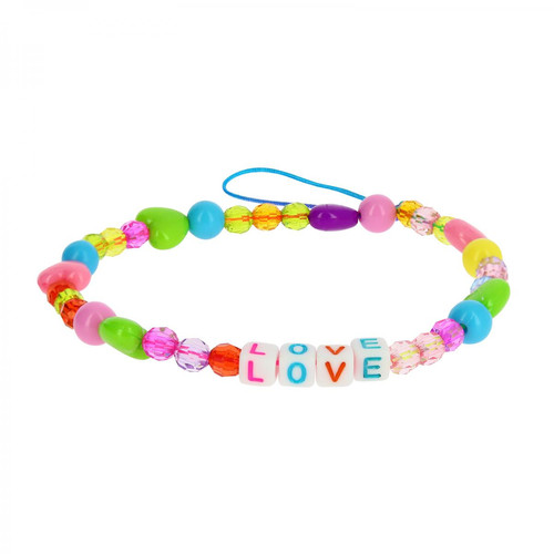 Avizar - Bijou de Téléphone Bracelet Love 25cm Collection Lovely Multicolore Avizar  - Avizar