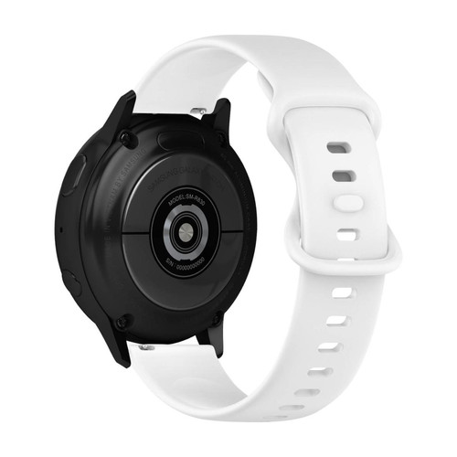 Avizar - Bracelet Blanc Galaxy Watch Active 2 40mm - Accessoires montres connectées