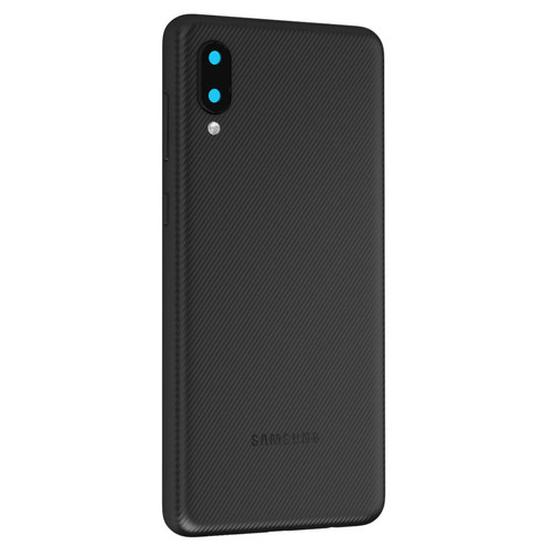 Avizar - Cache Batterie Samsung Galaxy A02 Noir - Samsung Galaxy A02