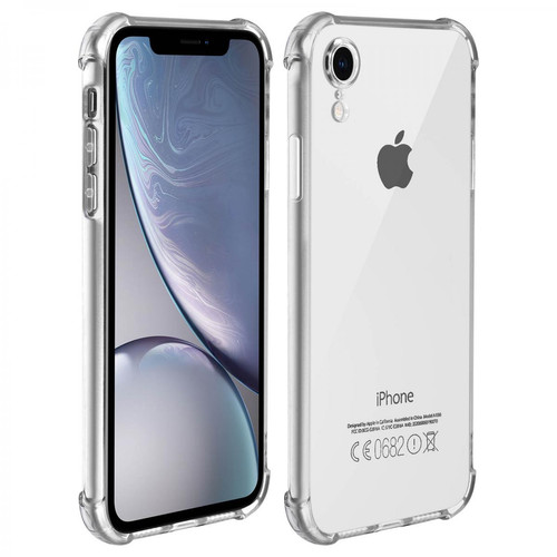 Avizar - Coque iPhone XR Protection Souple Silicone gel Angles renforcés - Transparent Avizar - Bonnes affaires Accessoire Smartphone