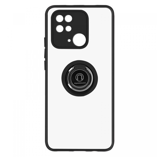 Avizar - Coque Ring Xiaomi Redmi 10C Noir Avizar  - Coque, étui smartphone