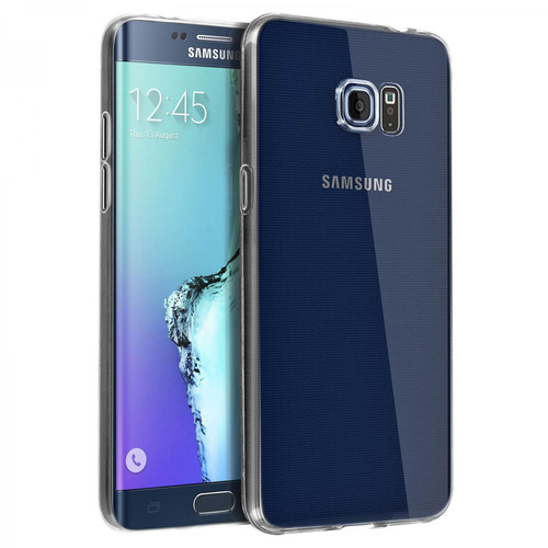 Coque, étui smartphone Avizar Coque Galaxy S6 Edge Plus Protection Silicone Souple Ultra-Fin Transparent