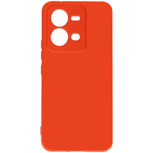 Avizar - Coque Vivo X80 Lite Semi-Rigide Rouge Avizar  - Accessoire Smartphone