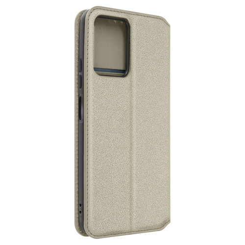 Avizar - Étui pour Redmi Note 12 5G clapet magnétique porte-carte support vidéo Or Avizar  - Accessoire Smartphone