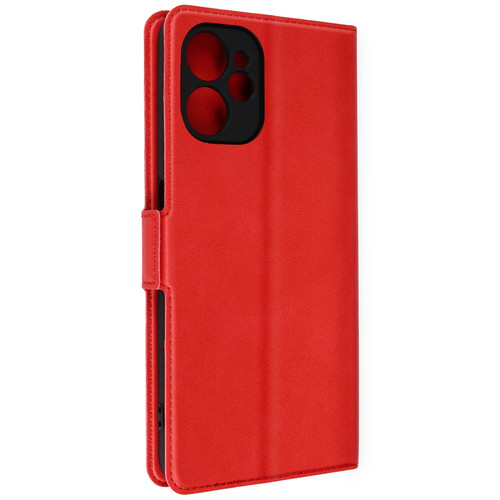 Avizar - Étui Realme 9i 5G porte-carte Rouge Avizar  - Coque, étui smartphone