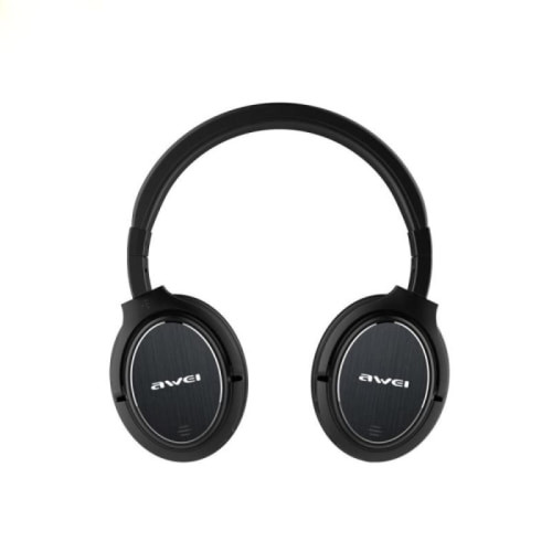 Casque Awei A950 Casque Audio Sans Fil Bluetooth Réduction Active du Bruit Pliable Noir