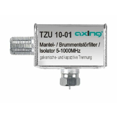 Axing - Axing TZU 10-01 Filtre de courant sur gaine / Anti-bourdonnement (Import Allemagne) Axing  - Antennes extérieures